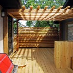 Custom Cedar Sitting Area