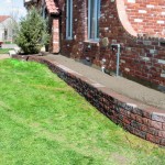 Basic Brick Flower Bed