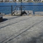 Brick Patio with Firepit