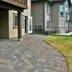 Multi-colored Brick Patio