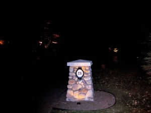 Uplight on Front Entrance